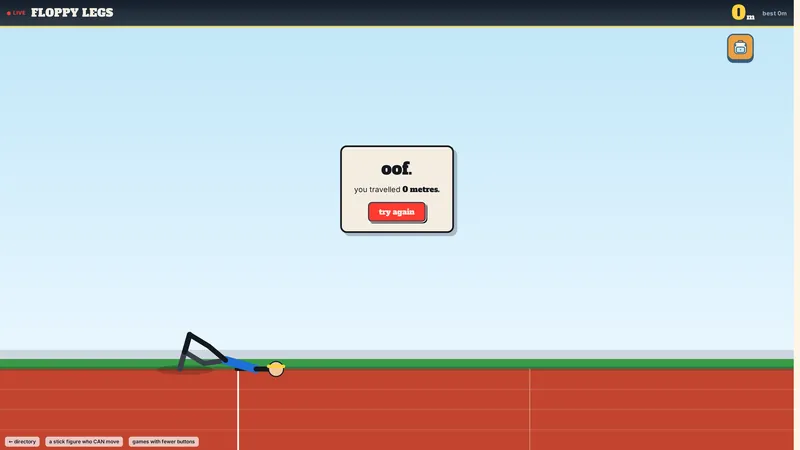 Floppy Legs, a very hard game about walking
