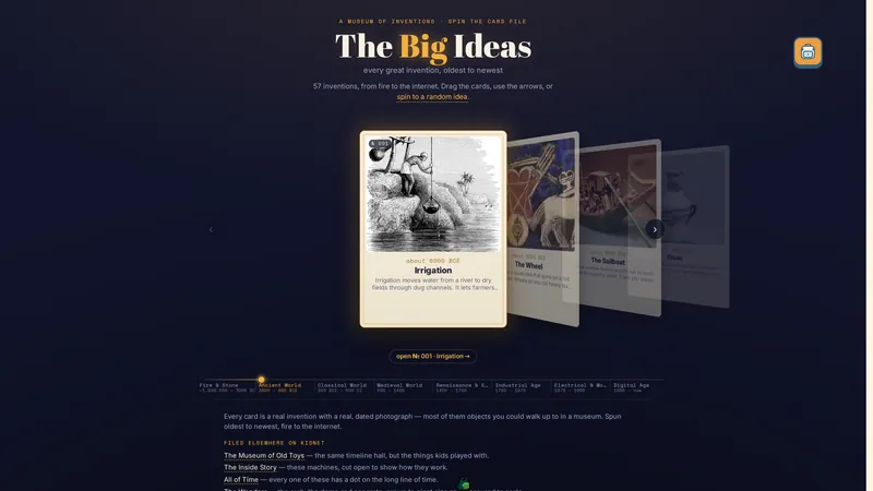 The Big Ideas, a museum of inventions